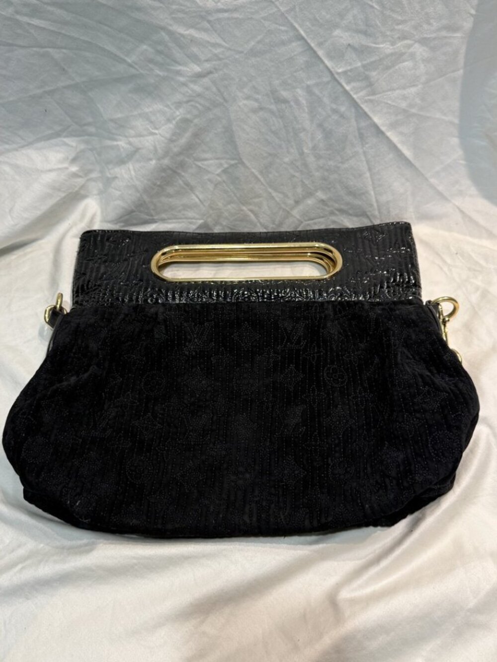 Louis Vuitton Motard Before Dark Monogram Suede Bag Spring Summer 2008 - Picture 9 of 9
